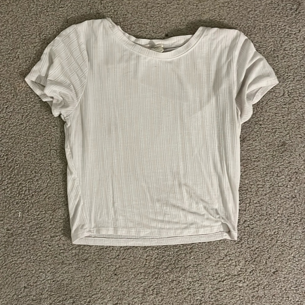 Bozzolo white crop top